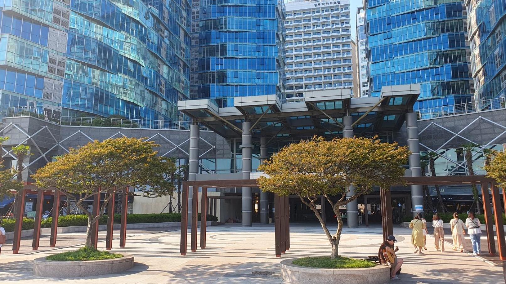 Haeundai Beach 1 Cho Leilighet Busan Eksteriør bilde